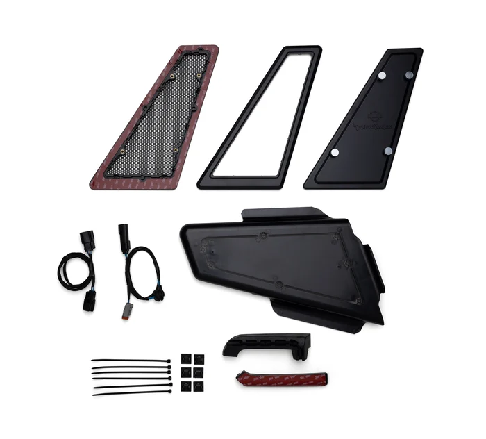 Harley-Davidson Audio by Rockford Fosgate Secondary Subwoofer Kit 4