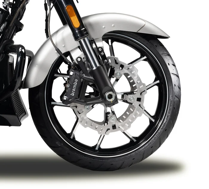 Performance Forged Touring 19 in. Front Wheel - Black