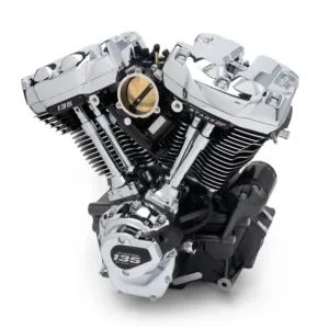 Screamin' Eagle 135CI Stage IV Performance Crate Engine - Black Granite & Chrome
