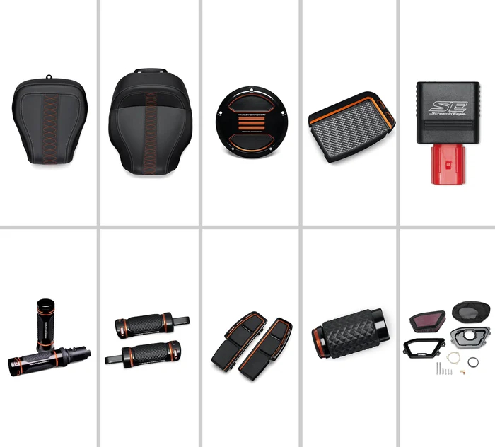 Special Accessory Package – Black and Orange
