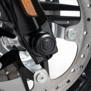 Willie G Skull Front Axle Nut Covers