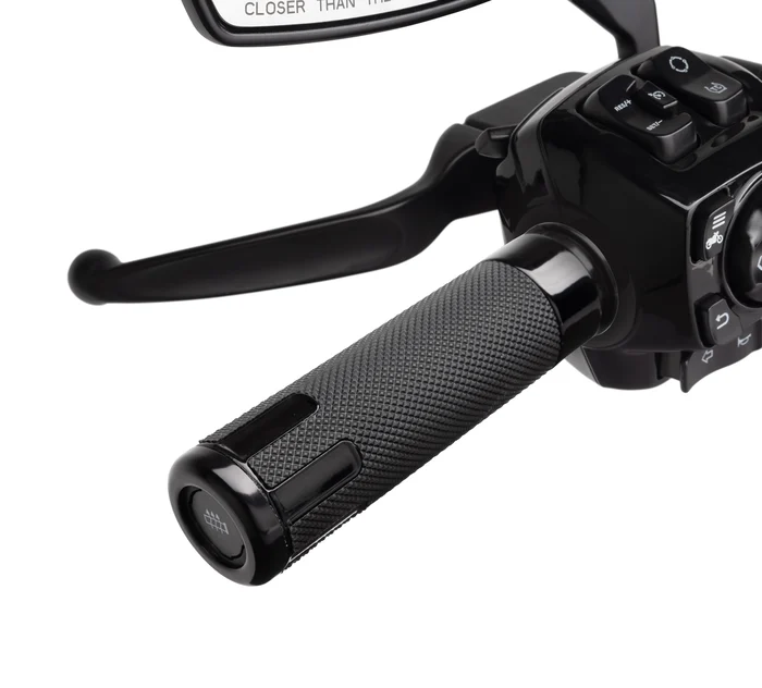 Switchback Heated Hand Grips - Black color