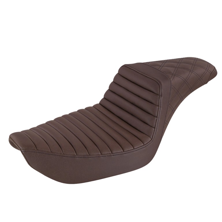 1996-2003 FXD Dyna Brown Step-Up™ TR Front & LS Rear Seat