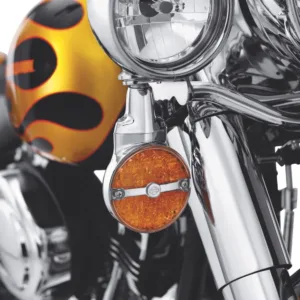 Bar & Shield Front LED Turn Signals