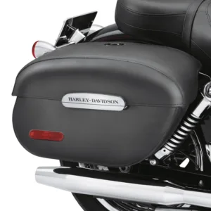 Harley Davidson Rigid Locking Leather Saddlebags