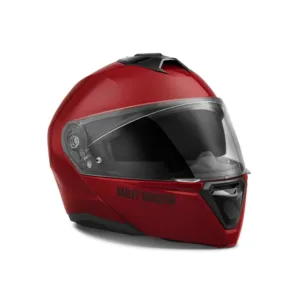 Capstone Sun Shield II H31 Modular Helmet - Billiard Red