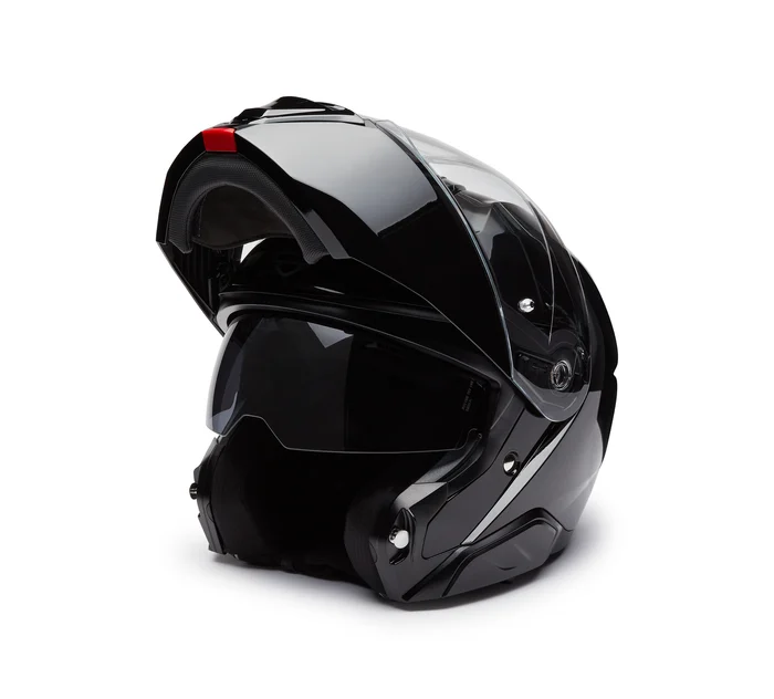 H-D Capstone Sun Shield III H35 Modular Helmet - gloss black
