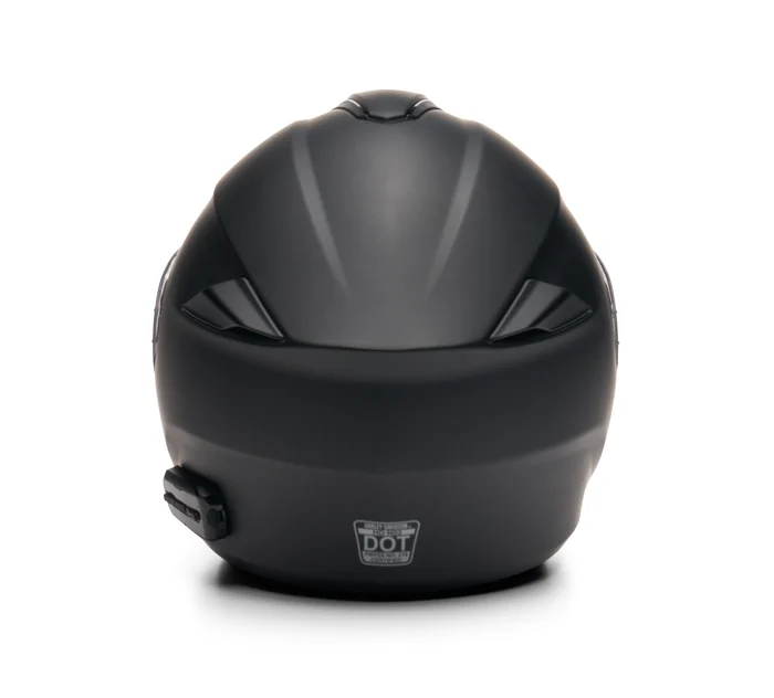 Harley-Davidson Outrush R Modular Bluetooth Helmet - matte black - back