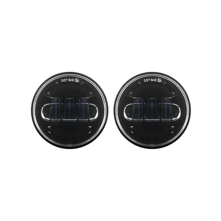 LED 7" Halomaker Headlight And 4 1/2" Passing Lamps Kit For Harley 1994-2025 - Image 6