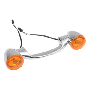 Drag Specialties Bullet-Style Rear Turn Signal Kit For Harley 1999-2025