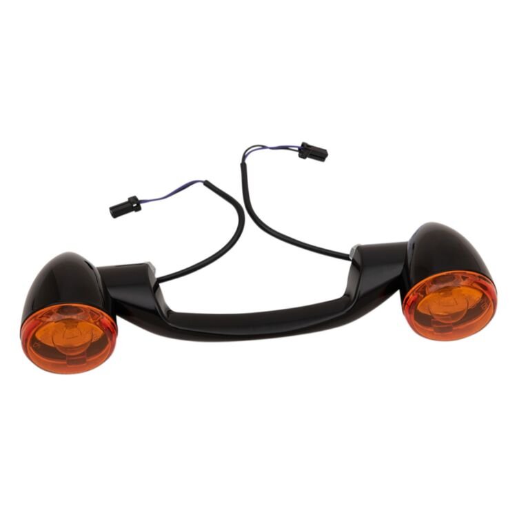 Drag Specialties Bullet-Style Rear Turn Signal Kit For Harley 1999-2025 - Image 2