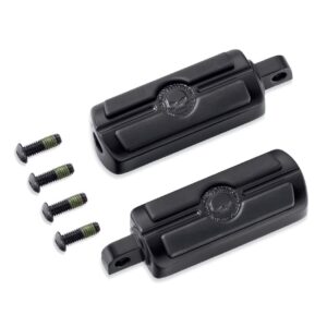 Willie G Skull Footpegs - Black - 50501288 | Harley-Davidson