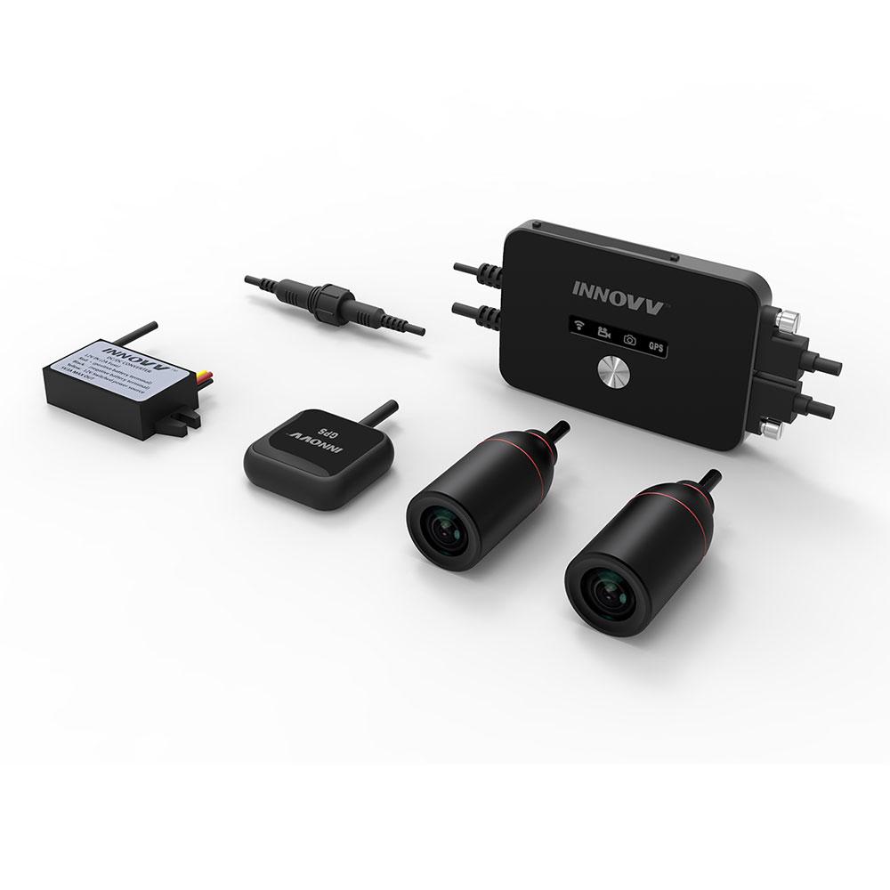 INNOVV K2 Motorcycle / ATV / UTV Dual Dash Camera System with GPS & WiFi