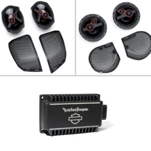 Harley-Davidson Audio powered by Rockford Fosgate - Stage III 4-Speaker Kit