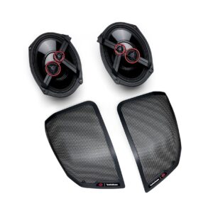 Harley-Davidson Audio powered by Rockford Fosgate – Stage III Saddlebag Speakers