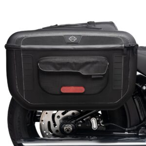 Defender Quick-Release Saddlebags for Harley-Davidson