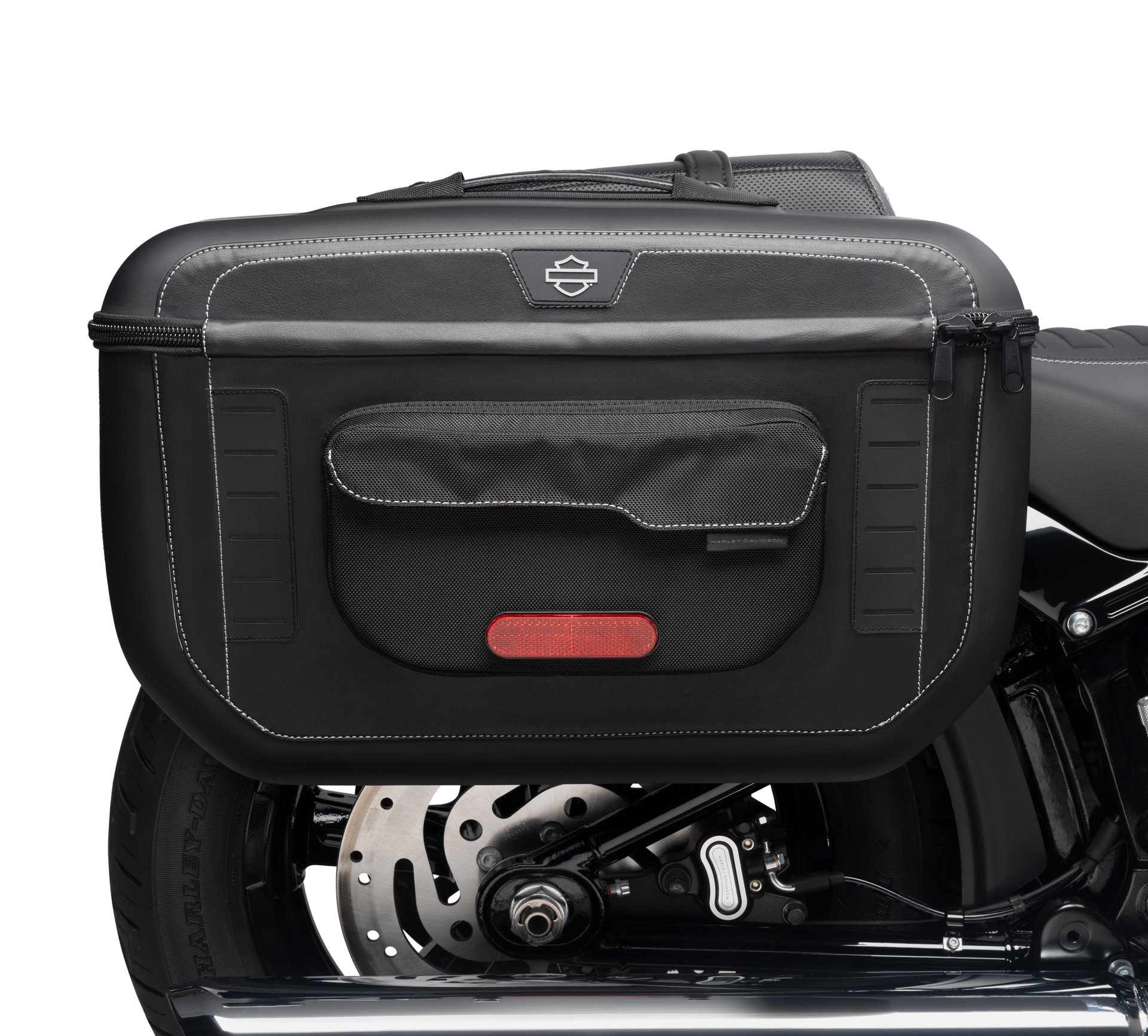 Defender Quick-Release Saddlebags for Harley-Davidson