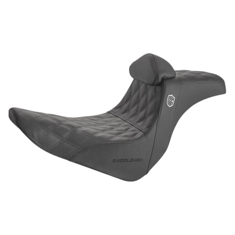 Saddlemen Pro Series SDC Performance Gripper Seat For Harley side view