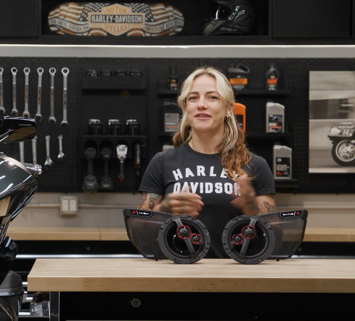 Harley-Davidson Audio powered by Rockford Fosgate - Stage III Fairing Speakers | PN: 76001456 - Image 3