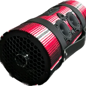 Barrio Blaster (no pods) - Harley bedroll speaker 2