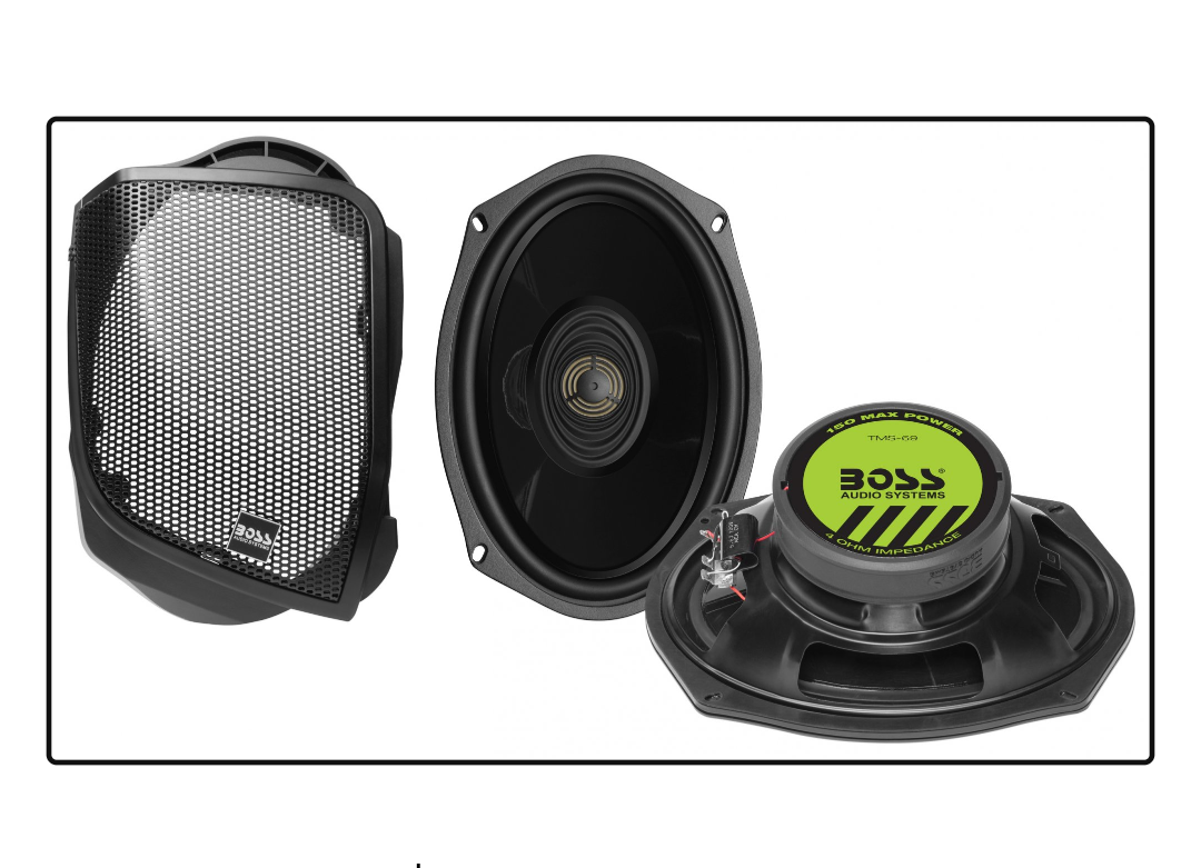 Boss Audio BHD14 Cut in 6x9