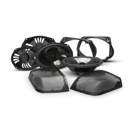 Rockford Fosgate TMS69BL14 6"x9" Saddlebag Lid Kit for 2014+