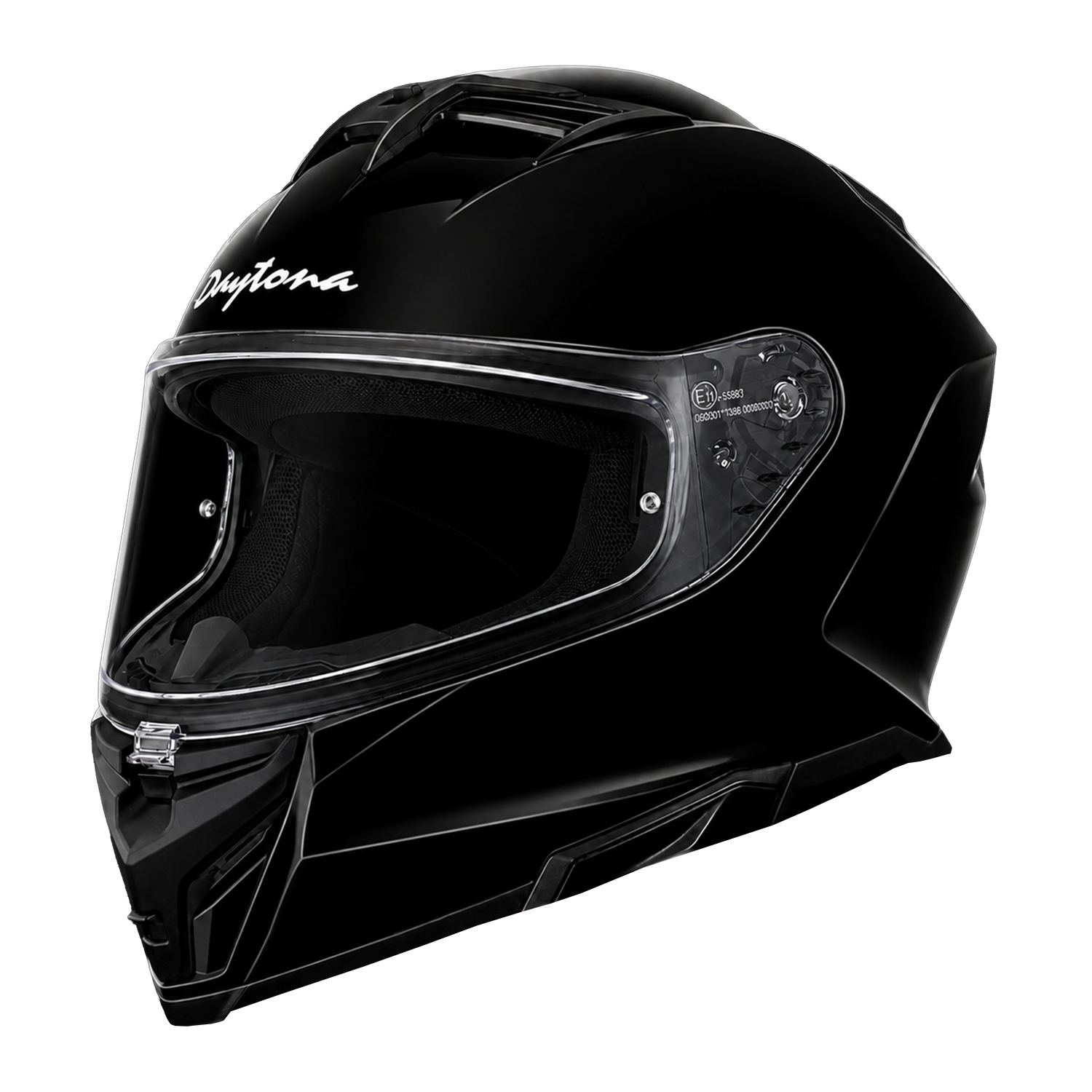 D.O.T. & ECE Daytona Rogue Helmet - Hi-Gloss Black